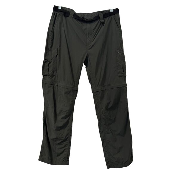 Columbia Omni-Shade Cargo Pants 40x32 Mens‎ Silver Ridge Convertible PFG Nylon - Picture 1 of 5